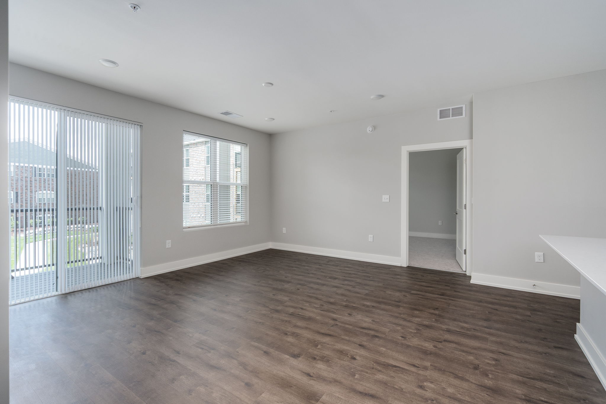 Spacious Living room at Okemos MI Apartments | Knob Hill Apartments in Okemos, MI